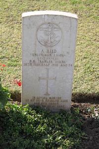 Ismailia War Memorial Cemetery - Reid, Alexander